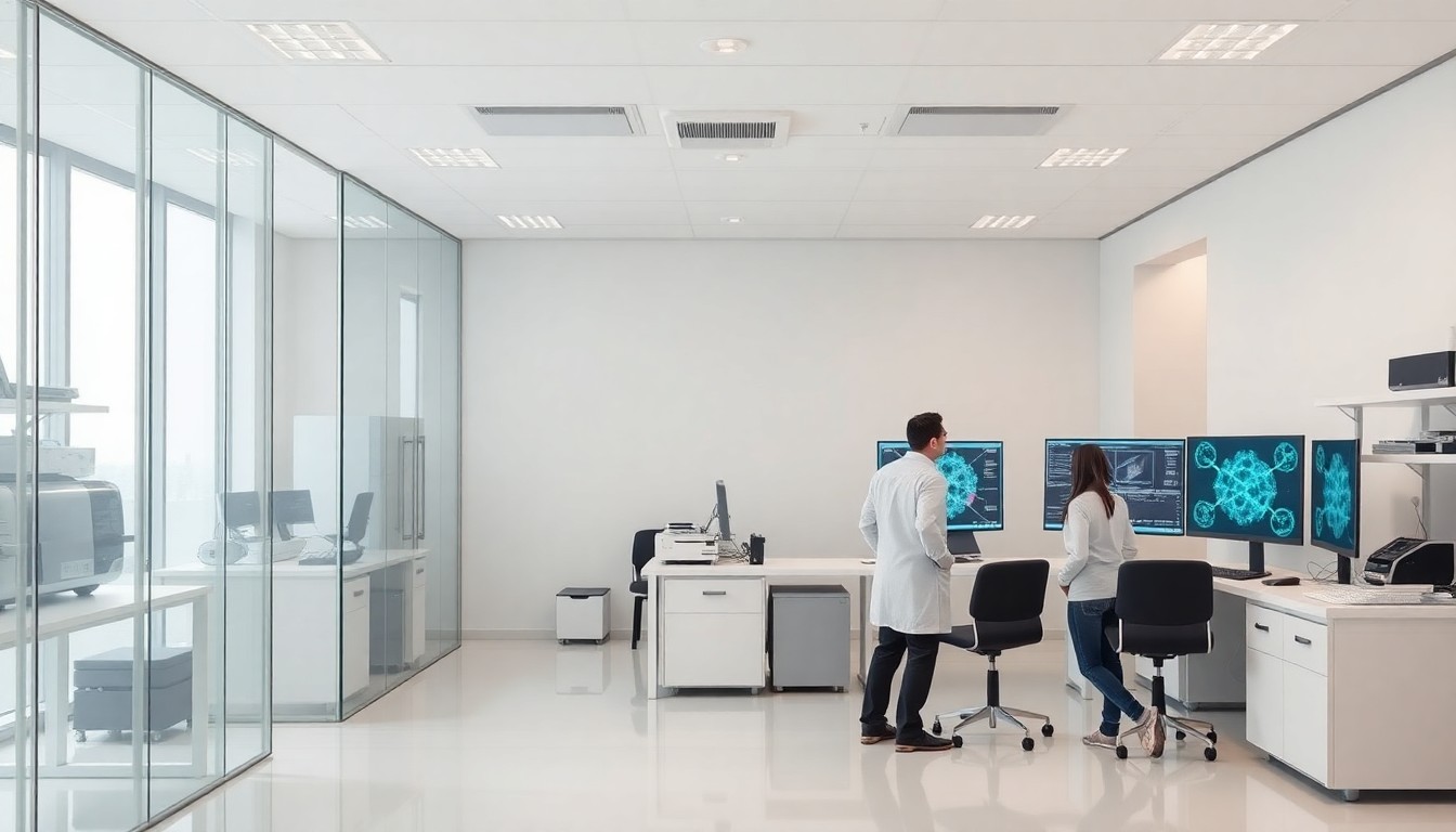 Research in the lab